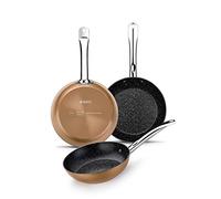 Monix Copper | Set de 3 Sartenes 20-24-28 cm