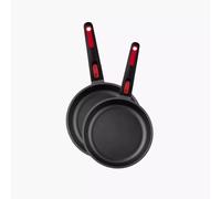 MONIX In-Out | Set 2 sartenes 20-24 cm, aluminio, full induction, sin PFOA, antiadherente, apta para todo tipo de cocinas incluso inducción