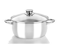Cacerola Monix Óptima M451116/ Ø16cm/ Acero Inoxidable