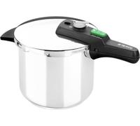 Monix Olla Express Quick – 6 L, 22 cm, Acero Inoxidable, 2 niveles de presión, Triple seguridad