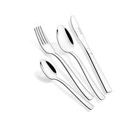 MONIX Roma | Set de cubiertos de 24 piezas con cuchillo chuletero