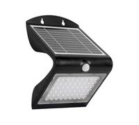 Monkey Ladder Aplique LED exterior solar con sensor de presencia y crepuscular, IP65, 4W, 4000K/3000K, 120º, ideal para iluminación autónoma y seguridad.