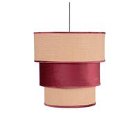 Monkey Ladder Colgante - colgante de 3 pantallas, rojos, tipo E27, ideal para iluminar espacios, diseño moderno