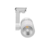 Monkey Ladder Foco de carril LED 4 vías, PF>0.9, 7W, 4000K, 230V, color blanco; ideal para iluminación comercial y residencial.