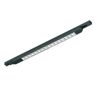 Monkey Ladder Luminaria lineal LED carril 4 vías 55W, 928mm, 3000K, ángulo 25x90°, 230V, color negro, ideal para iluminación de espacios comerciales y oficinas.