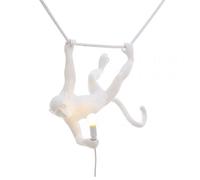Monkey Lámpara Colgante Swing Blanco