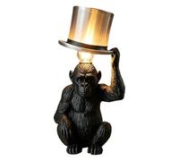 Monkey - Lámpara de mesa creativa decorativa divertida con animales escultóricos