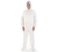 Mono de trabajo MICROPOROUS UE 50 unid., blanco