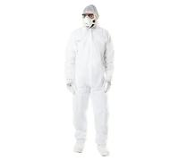 Mono desechable (XL, Blanco, Plástico)