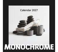 Monochrome Calendar 2027: An exploration of tonal depth, intricate modern design, and minimalist beauty for the home