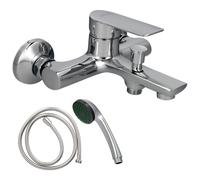Maurer Grifo monomando Hamburgo bañera/ducha con cartucho cerámico Ø35 mm y flexo