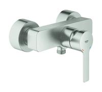 Monomando de ducha Grohe Lineare, de pared, sin caños, 33865DC1, Color: súper acero