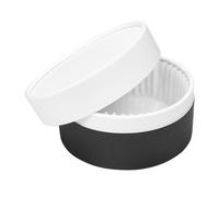 MONOUSO | Caja de Cartón Horneable con Molde para Tartas Bicolor Ø13x7cm 500ml (5 Uds) Bicolor