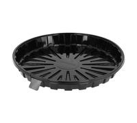 MONOUSO | Envase para Tarta APET Negro Ø21,5cm (180 Uds) Black