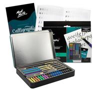 MONT MARTE Bolígrafo Caligrafía Set - 31 piezas - Perfecto para principiantes - Incluye: 4 bolígrafos de caligrafía, 5 plumas de caligrafía y mucho más