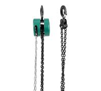 Montacargas eléctrico Polipasto Eléctrico Grúa De Cadena 2000 Kg, Manual, Botella 2 T 3 M C/Freno De Cuerda - Altura De Elevación (verde)