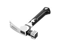 Montador octogonal pequeño de mini martillo de garra | Herramienta de clavos integrada multifuncional for carpintería(Square hammer)