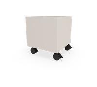 Montana Caja de almacenamiento con ruedas Montana Mini Play Arcilla