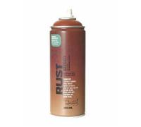 Montana Cans Spray Efecto Rústico Color Marrón 400ml - crea la ilusión de óxido, para todas las superficies, resistente al agua, acabado mate