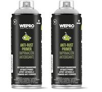 Montana Colors, Acrílico, MTN PRO Imprimación Antioxidante - Gris, Spray 400ml, El embalaje puede variar (Paquete de 2)