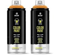 Montana Colors MTN PRO RAL-2004 Naranja Puro - Spray 400ml (Paquete de 2)