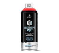 Montana Colors MTN Spray Pintura Pinzas de Freno Rojo - Pintura alta Temperatura, Rojo, 400 ml