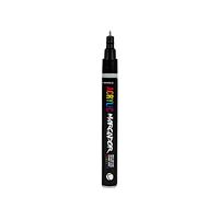 Montana Colors Rotulador acrílico MTN, negro, punta de 0,5 mm