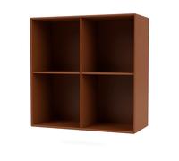 Montana Estante SHOW 69.6x69.6 cm. riel de suspensión incluido 146-Hazelnut