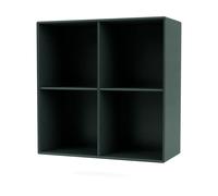 Montana Estante SHOW 69.6x69.6 cm. riel de suspensión incluido 163-BlackJade