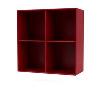 Montana Estante SHOW 69.6x69.6 cm. riel de suspensión incluido 165-Beetroot