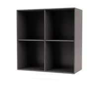 Montana Estante SHOW 69.6x69.6 cm. riel de suspensión incluido 35-Coffee