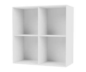 Montana Estante SHOW 69.6x69.6 cm. riel de suspensión incluido New white