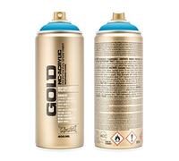Montana Latas 284847 Spray Lata, Gld400, 5040, 400 ml, azul claro