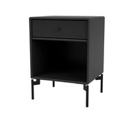 Montana Mesilla de noche Dream Black 05. patas lacadas en negro