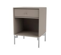 Montana Mesilla de noche Dream Truffle 141. patas de cromo