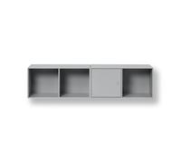 Montana Módulo de estantería Line colgado en pared 1 puerta Nordic 09