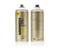 MONTANA Varnish Spray T1005 - Transparent Varnish Semi-Gloss 400 ml Aerosol