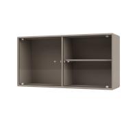 Montana Vitrina Ripple I 69.6x35.4x20 cm Truffle