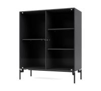 Montana Vitrina Ripple II 69.6x82.2x30 cm Anthracite-ben black