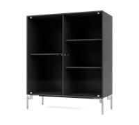 Montana Vitrina Ripple II 69.6x82.2x30 cm Anthracite-ben chrome