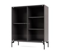 Montana Vitrina Ripple II 69.6x82.2x30 cm Coffee-ben black