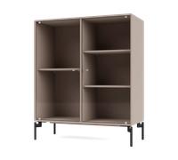 Montana Vitrina Ripple II 69.6x82.2x30 cm Mushroom-ben black