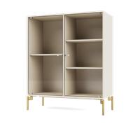 Montana Vitrina Ripple II 69.6x82.2x30 cm Oat-ben brass