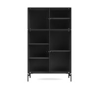 Montana Vitrina Ripple III 69.6x117.6x38 cm Anthracite-ben black
