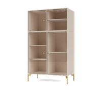 Montana Vitrina Ripple III 69.6x117.6x38 cm Clay-ben brass