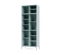 Montana Vitrina Ripple IV 69.6x187.2x38 cm Flint-ben chrome