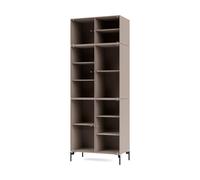 Montana Vitrina Ripple IV 69.6x187.2x38 cm Mushroom-ben black