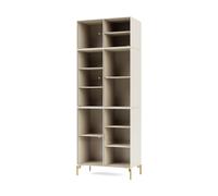 Montana Vitrina Ripple IV 69.6x187.2x38 cm Oat-ben brass