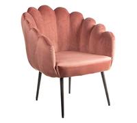 MONTEMAGGI Sillón, Madera, Rosa, 64X67X77 cm