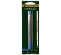 Monteverde Fine Point Refill for S.T Dupont Rollerball Pens - Blue (Pack of 2)